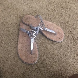 Michael Kors flip flops!